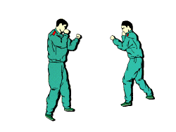 刷腿踹腹